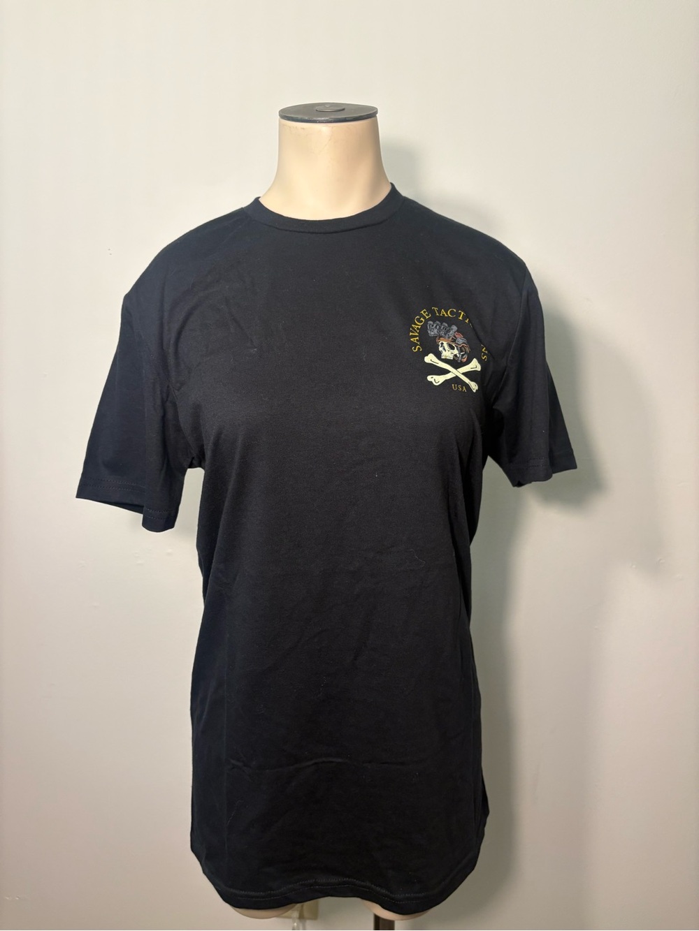 Savage Tactical USA Black Short-Sleeve Graphic Tee